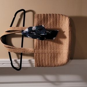 Draper James straw bag